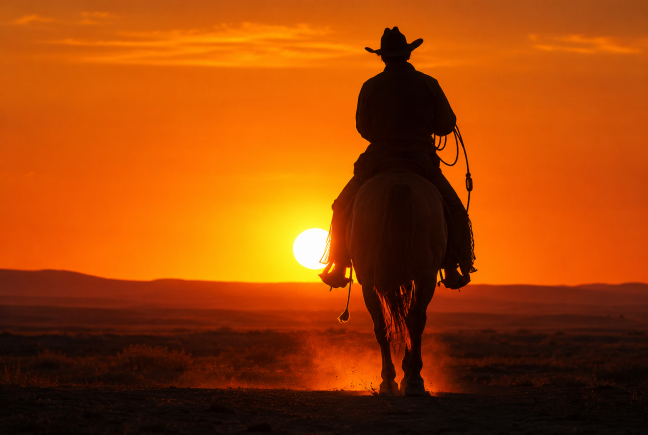 Riding into the Horizon